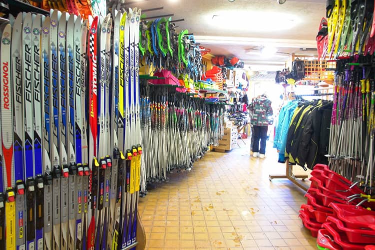 Location ski à La Feclaz
